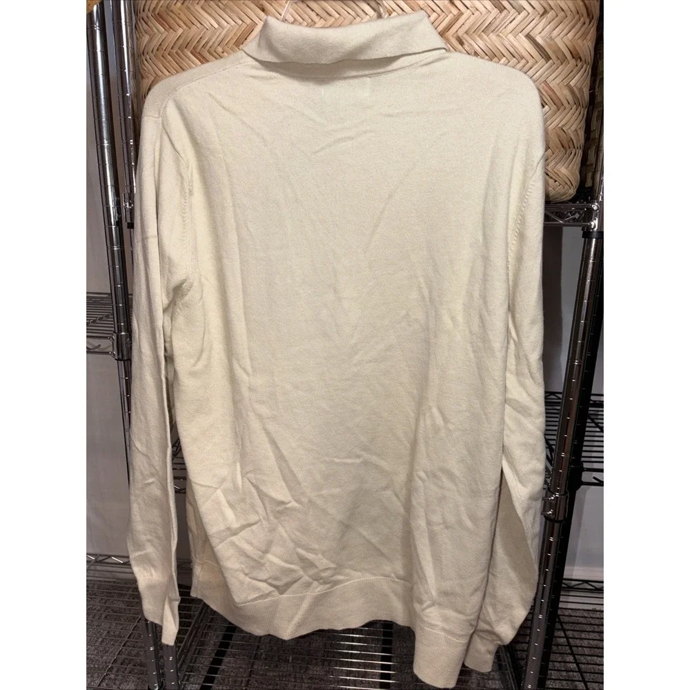 Goodfellow & Co Mens Long‎ Sleeve Tan Sweater Size Large